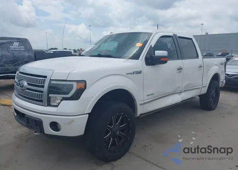 2011 Ford F-150 Platinum from USA, damaged, VIN 1FTFW1ET7BFA71519